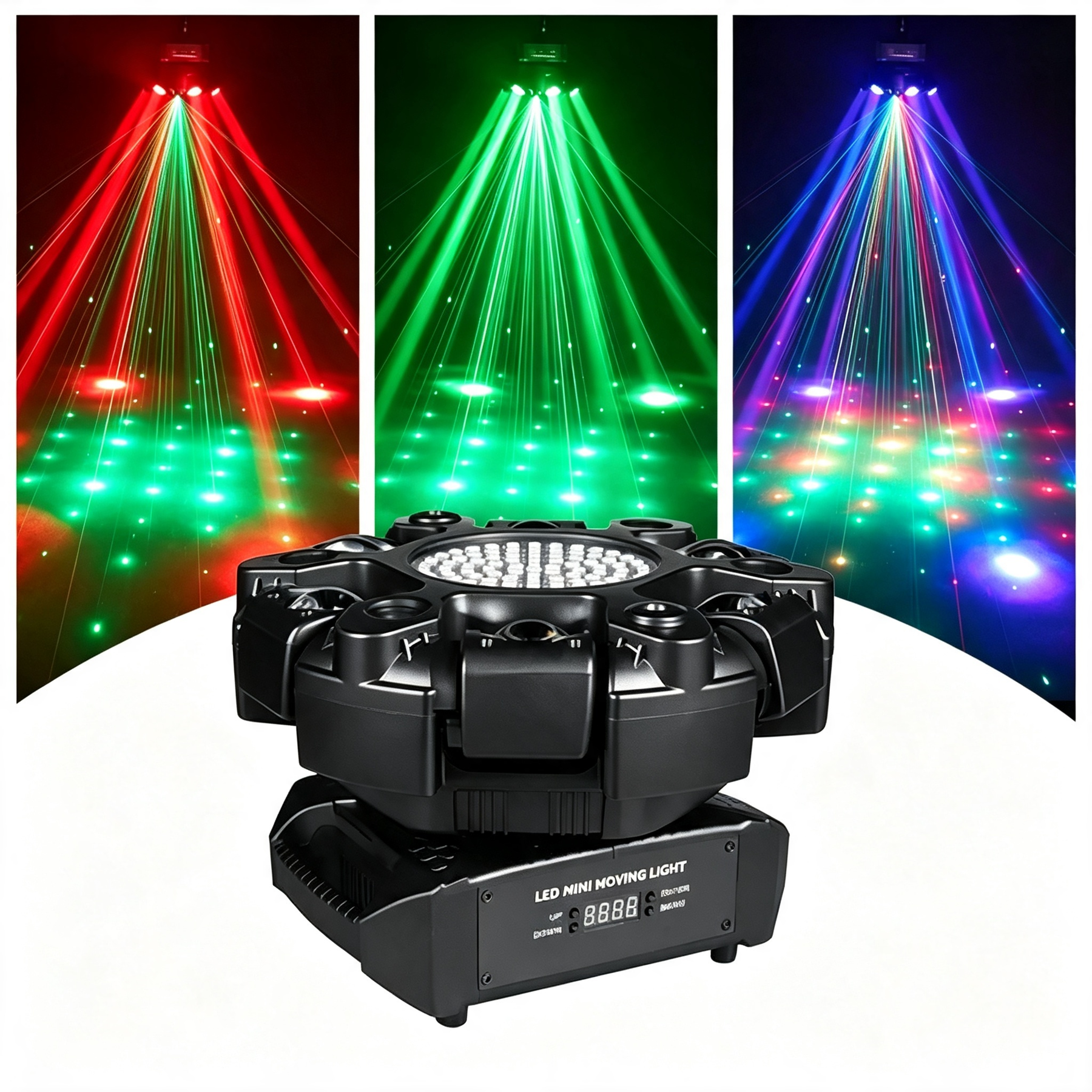 🔥Buy 1 Get 1 Free🔦✨ 360° Rotating DJ Spotlight