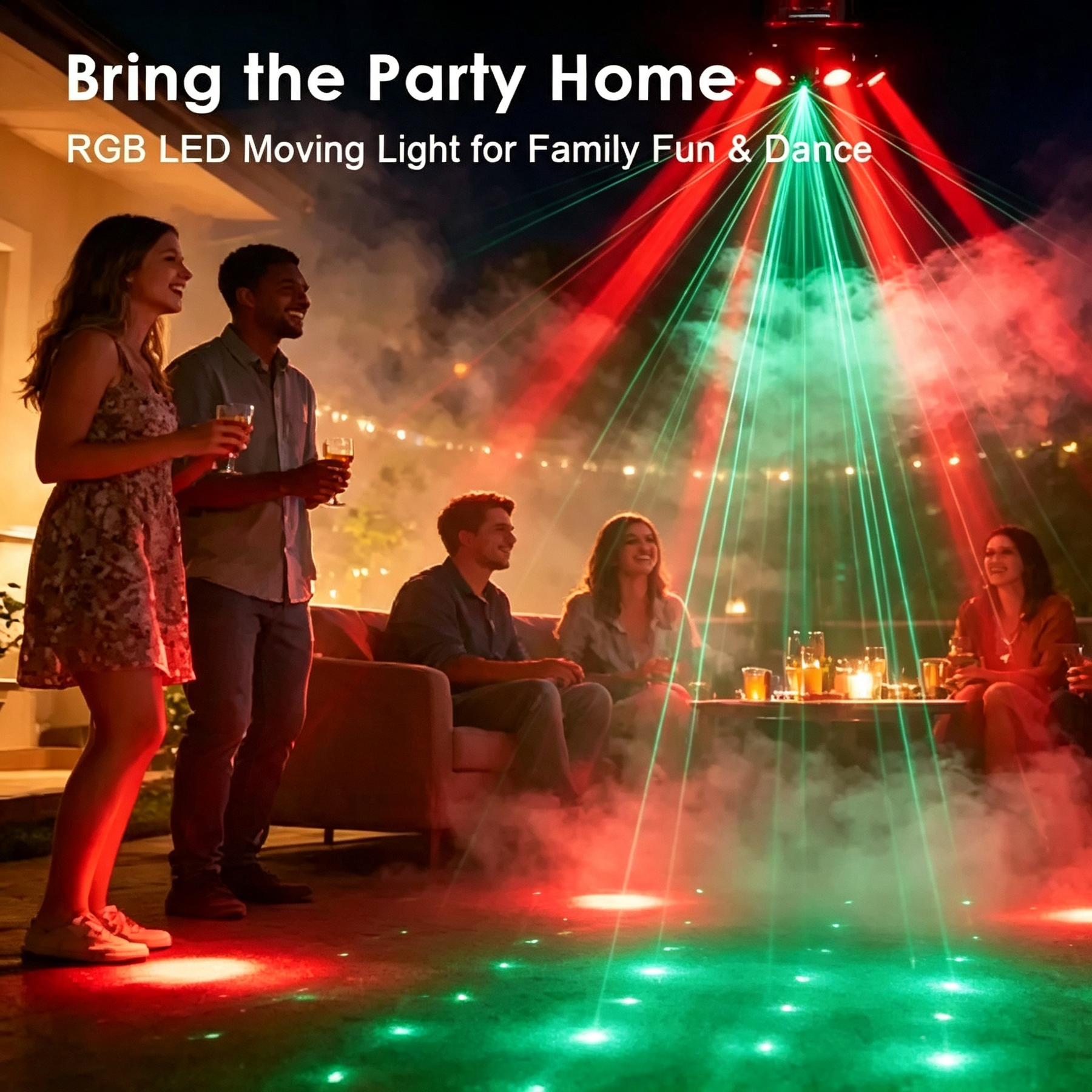 🔥Buy 1 Get 1 Free🔦✨ 360° Rotating DJ Spotlight