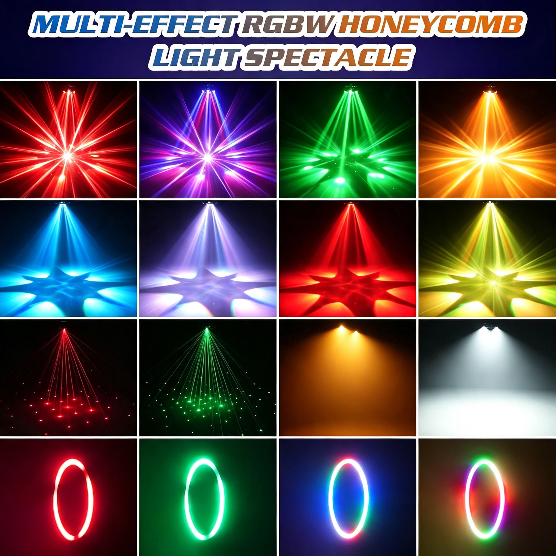 🔥Buy 1 Get 1 Free🔦✨ 360° Rotating DJ Spotlight