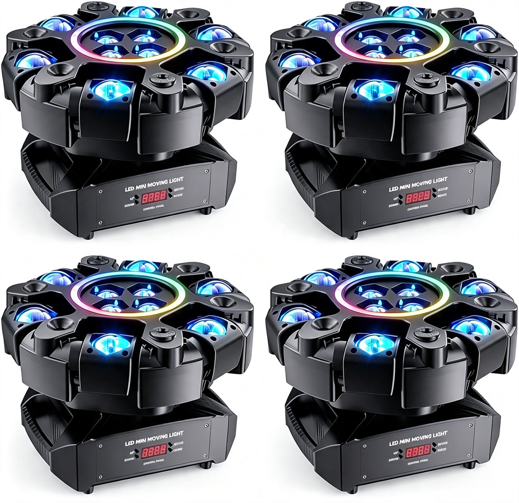 🔥Buy 1 Get 1 Free🔦✨ 360° Rotating DJ Spotlight