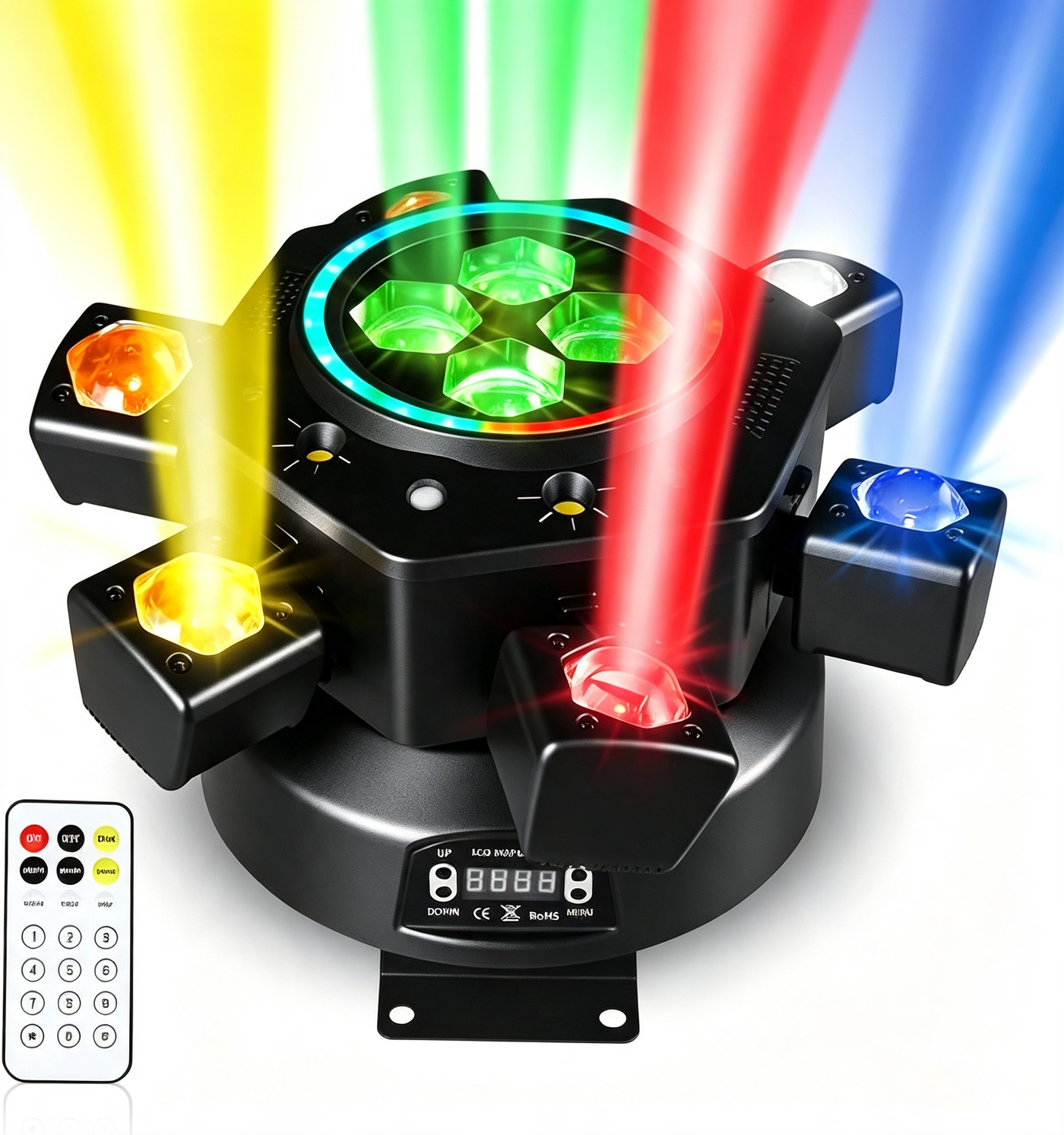 🔥Buy 1 Get 1 Free🔦✨540° Rotating DJ Spotlight