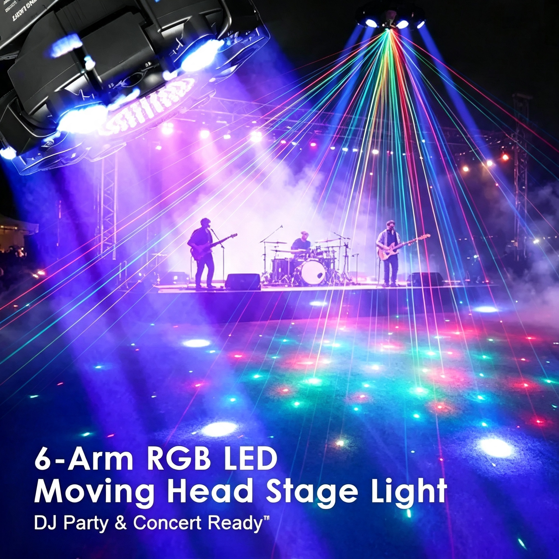 🔥Buy 1 Get 1 Free🔦✨540° Rotating DJ Spotlight
