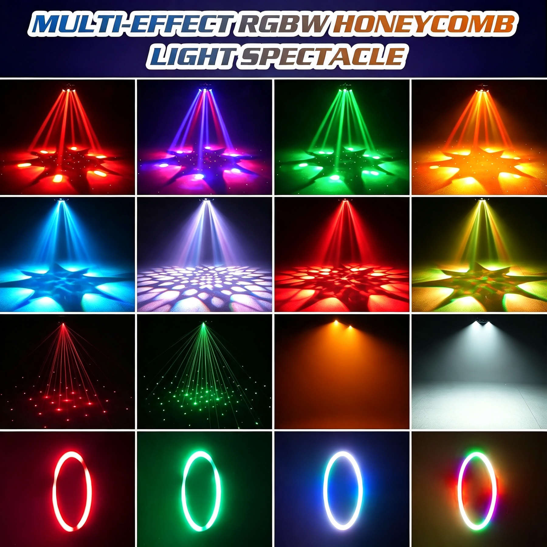 🔥Buy 1 Get 1 Free🔦✨540° Rotating DJ Spotlight