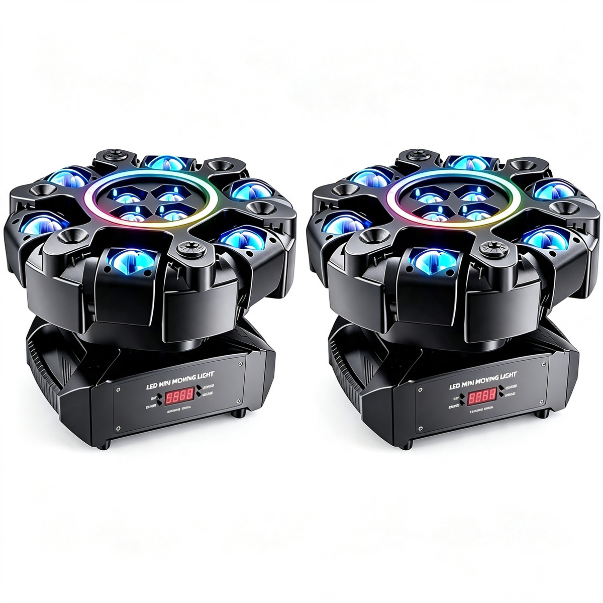 360° Rotating DJ Spotlight