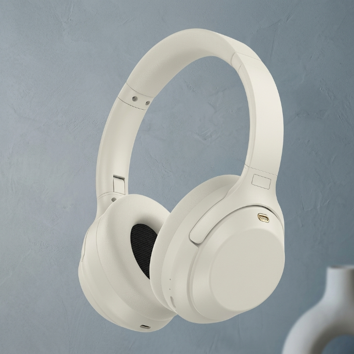 Wireless Bluetooth Headphones Active Noise Cancelling for Sports